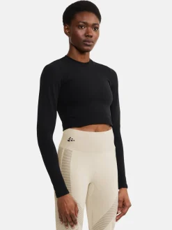 ADV Tone Seamless Cropped Ls Top W