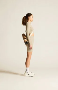 Collective Rib Cropped Ls Top W