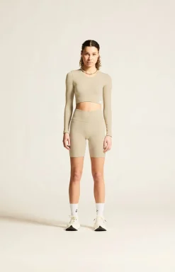 Collective Rib Short Tights W
