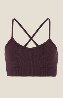 Collective Rib Strap Sports Bra W