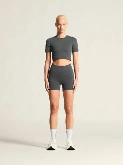 Collective Seamless Cropped SS Top W