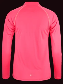 Eaze LS Half Zip Tee W
