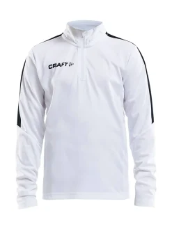 Progress Halfzip Ls Tee Jr