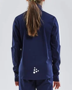 Progress Halfzip Ls Tee Jr