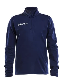 Progress Halfzip Ls Tee Jr