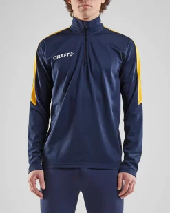 Progress Halfzip Ls Tee M