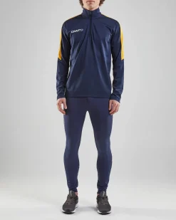 Progress Halfzip Ls Tee M