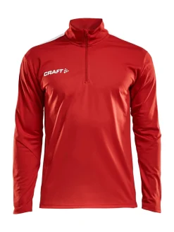 Progress Halfzip Ls Tee M