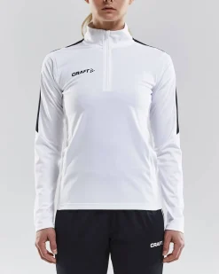 Progress Halfzip Ls Tee W