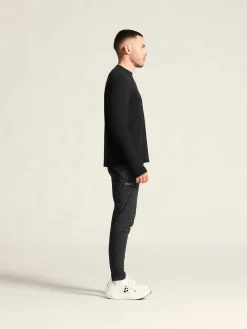 Wool Jersey LS CN M
